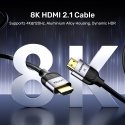 UNITEK C11086GY01-2M HDMI-kaapeli HDMI-tyyppi A (vakio) musta, Harmaa UNITEK C11086GY01-2M HDMI-kaapeli HDMI-tyyppi A (vakio) musta, Harmaa
