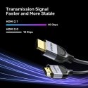UNITEK C11086GY01-2M HDMI cable HDMI Type A (Standard) Black, Grey