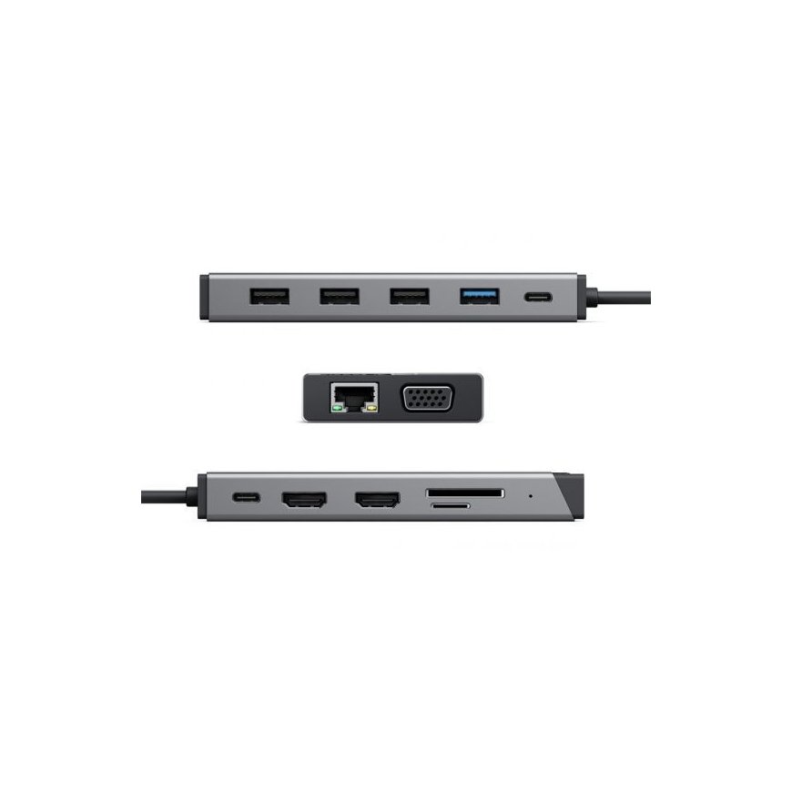 ALOGIC DV3 Universal Triple Display Docking Station – 2