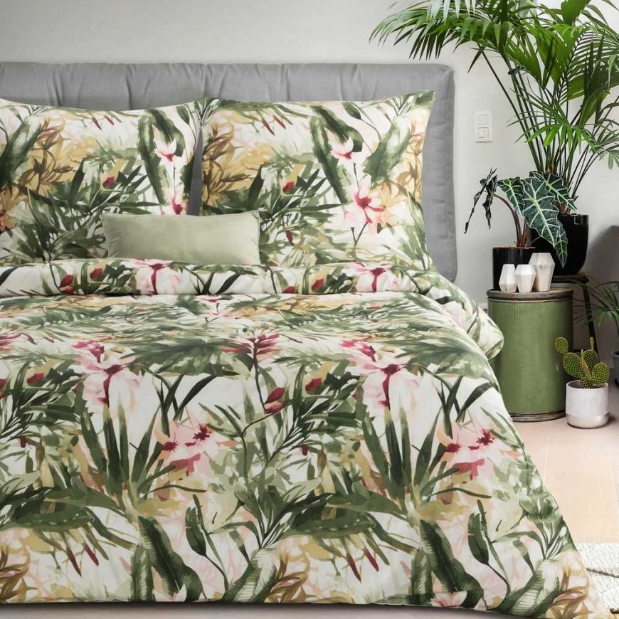 Eurofirany Bedding set CLASSIC SATIN | SPRING 43 (200x220-cm, 70x80-cm-2-pcs) – 4