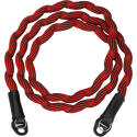ARTISANARTIST Artisan & Artist I ACAM-708 I Spiral Cord Strap (Long), Raudona/Juodas ARTISANARTIST Artisan & Artist I ACAM-708 I Spiral Cord Strap (Long), Raudona/Juodas