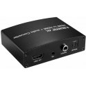 PREMIUMCORD HDMI 4K audio extractor with audio separation to stereo jack, SPDIF Toslink, RCA PREMIUMCORD HDMI 4K audio extractor with audio separation to stereo jack, SPDIF Toslink, RCA