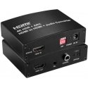 PREMIUMCORD HDMI 4K audio extractor with audio separation to stereo jack, SPDIF Toslink, RCA PREMIUMCORD HDMI 4K audio extractor with audio separation to stereo jack, SPDIF Toslink, RCA