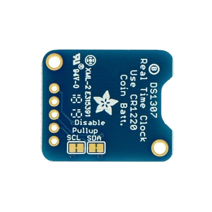 RTC DS1307 I2C, realaus laiko laikrodis, Adafruit 3296 – 4
