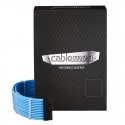 CableMod C-Series PRO ModMesh -kaapelisarja RMi/RMx/RM:lle (musta tarra) - vaaleansininen CableMod C-Series PRO ModMesh -kaapelisarja RMi/RMx/RM:lle (musta tarra) - vaaleansininen