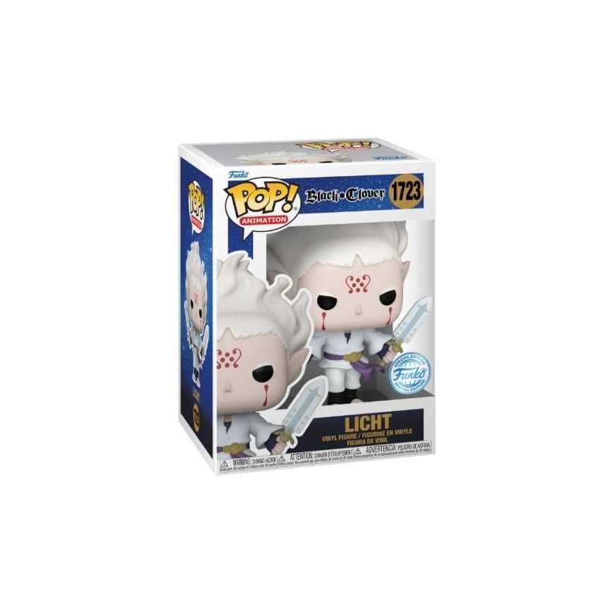 Funko! POP Vinyl Excl Juodas Clover Licht w/Swords