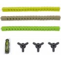 Hex Bots Nano Flash Small Starter Kit Starter Set Green Track with Figure Connect and Build! Hex Bots Nano Flash Small Starter Kit Starter Set Green Track with Figure Connect and Build!