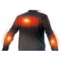 Makita DCX201AL Battery Heated Jacket with Zipper, BL1055B, L Makita DCX201AL Battery Heated Jacket with Zipper, BL1055B, L