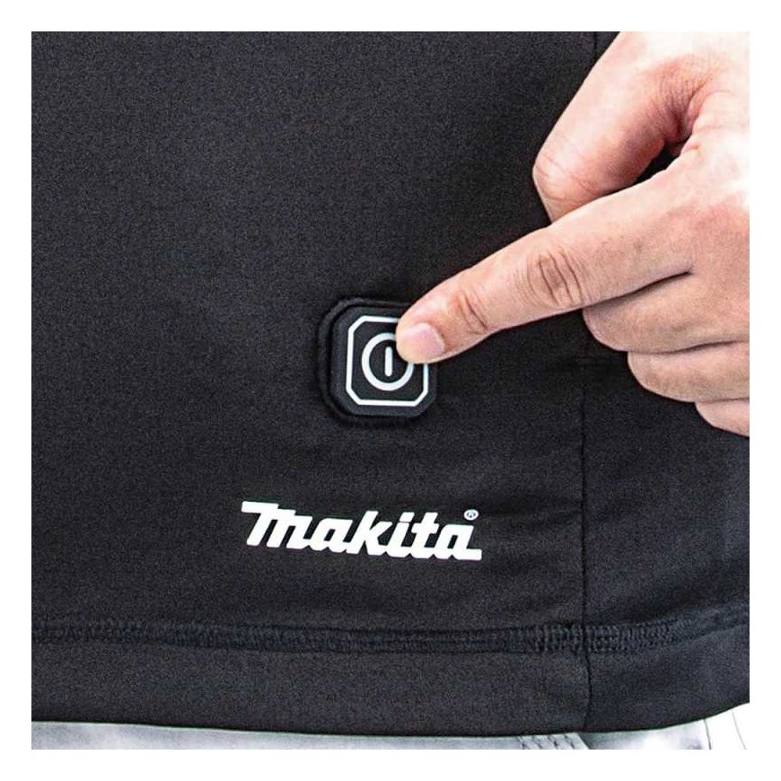 Makita DCX201AL Battery Heated Jacket with Zipper, BL1055B, L – 5