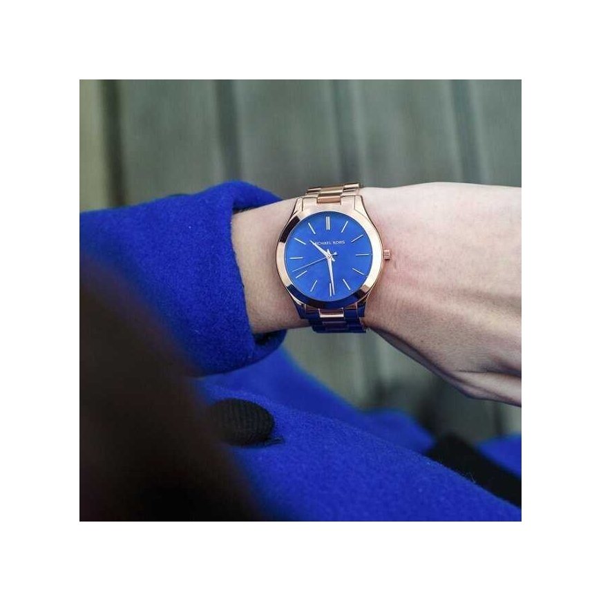 Naisten rannekello Michael Kors Slim Runway MK3494 + LAATIKKO – 3