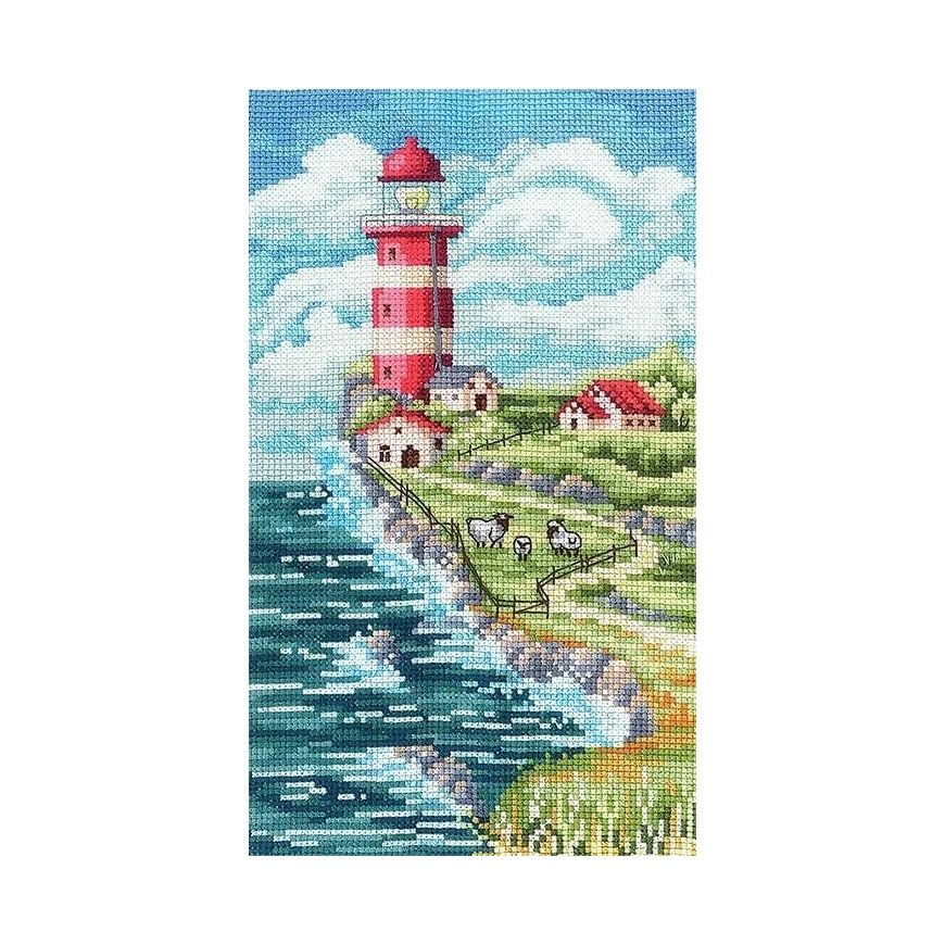 Beldizart Cross-stitch kit "Landscape with