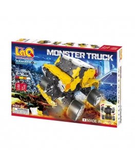 Yoshiritsu Japanese educational constructor LAQ Hamacron Constructor Monster Truck, from 5 years.