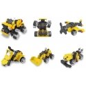 Yoshiritsu Japanese educational constructor LAQ Hamacron Constructor Monster Truck, from 5 years.