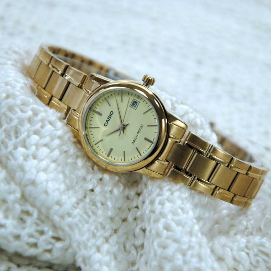 Naisten rannekello CASIO LTP-V002D-1AUDF (zd587e) + laatikko – 2