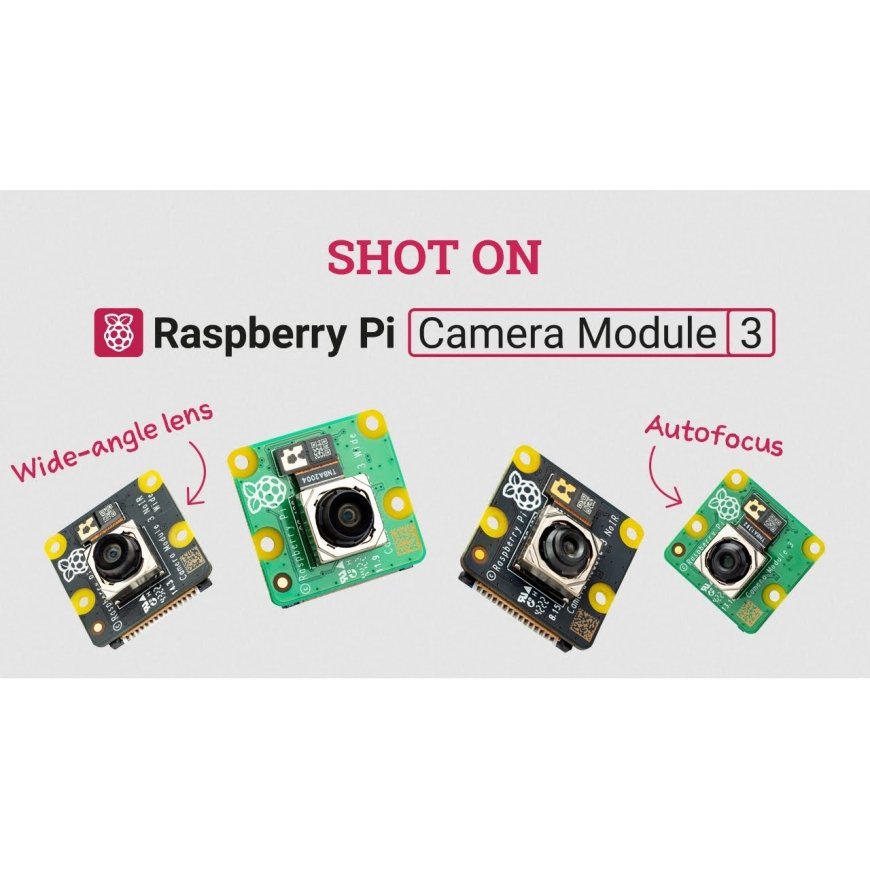 Raspberry Pi PI KAMERA 3 MELNA