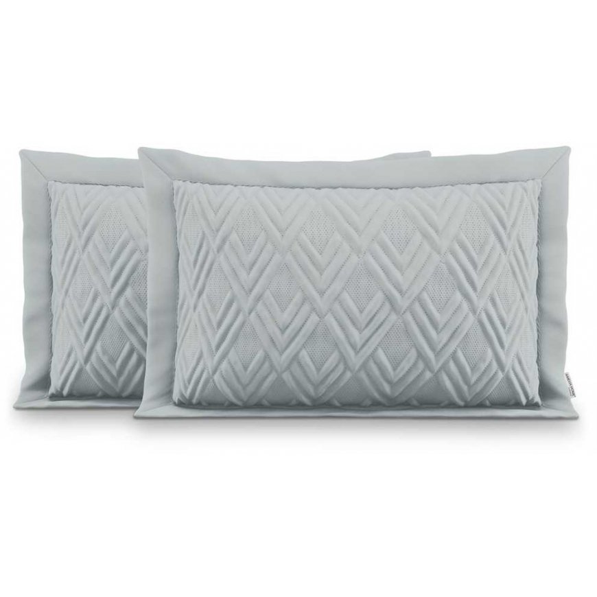 Decorative pillowcase OPHELIA gray color 50x70 ameliahome