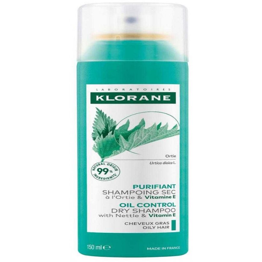 Klorane Kuivashampoo Nokkonen, 150 ml