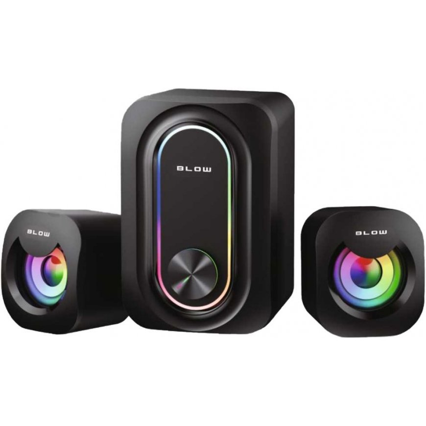 Computer Speakers Blow 2.1 Computer Gaming Speakers with Subwoofer