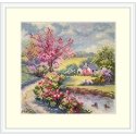 Merejka Cross stitch kit Spring 11.5x11.5 SK268A Merejka Cross stitch kit Spring 11.5x11.5 SK268A