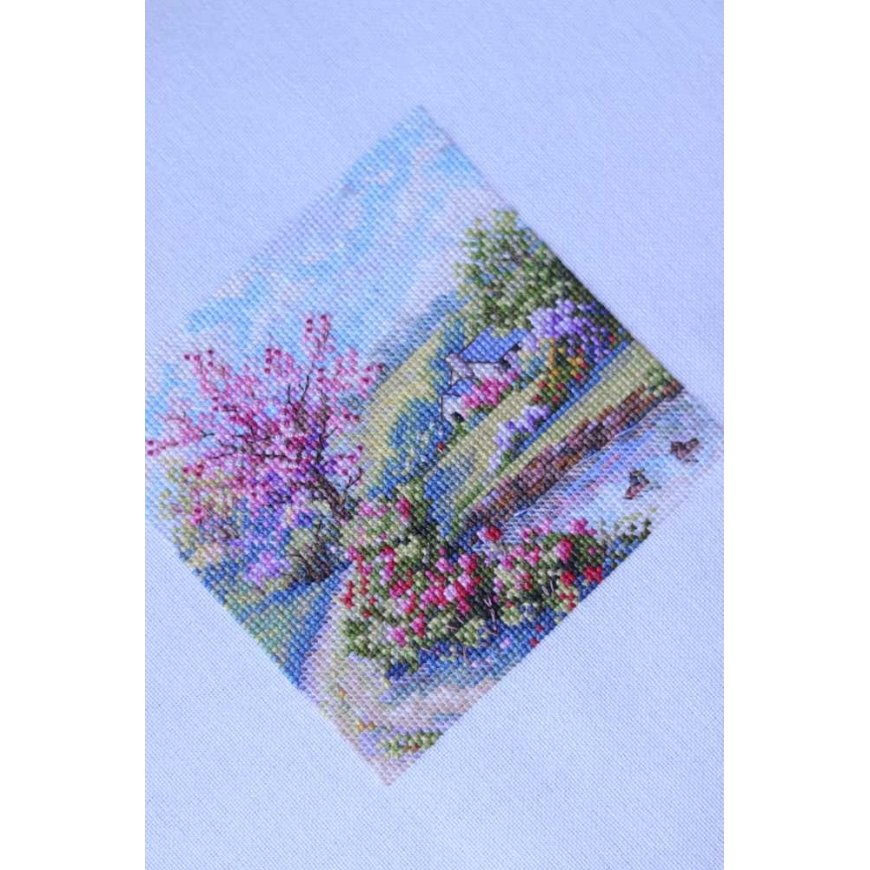 Merejka Cross stitch kit Spring 11.5x11.5 SK268A – 2