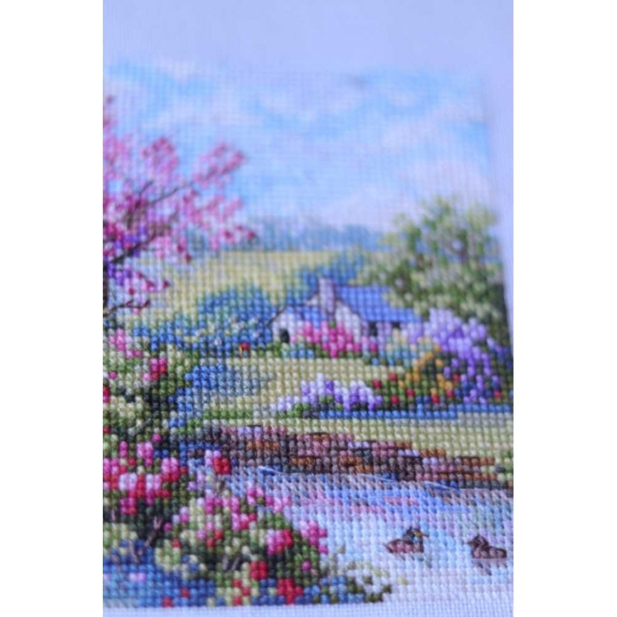 Merejka Cross stitch kit Spring 11.5x11.5 SK268A – 4