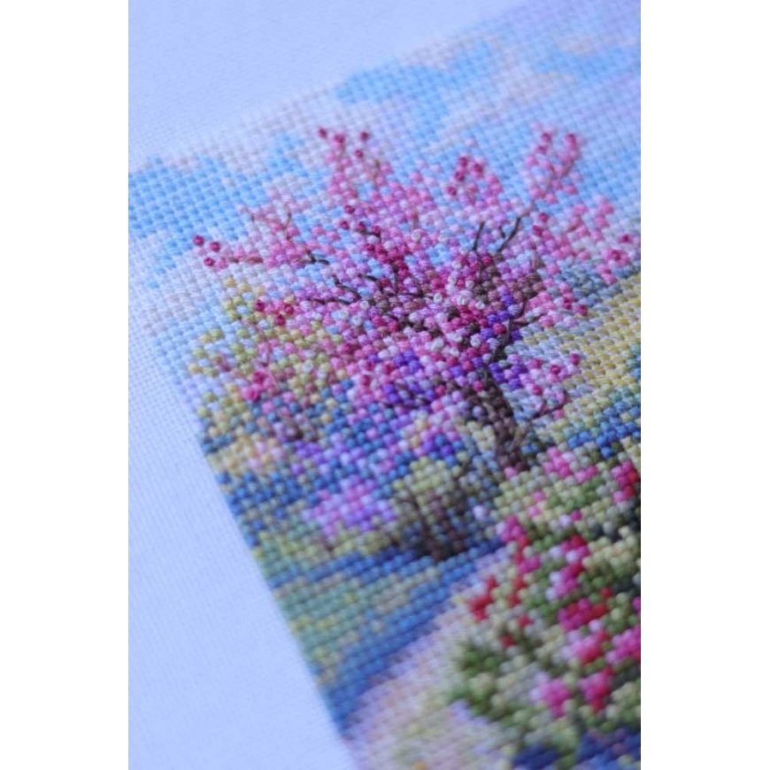 Merejka Cross stitch kit Spring 11.5x11.5 SK268A – 5