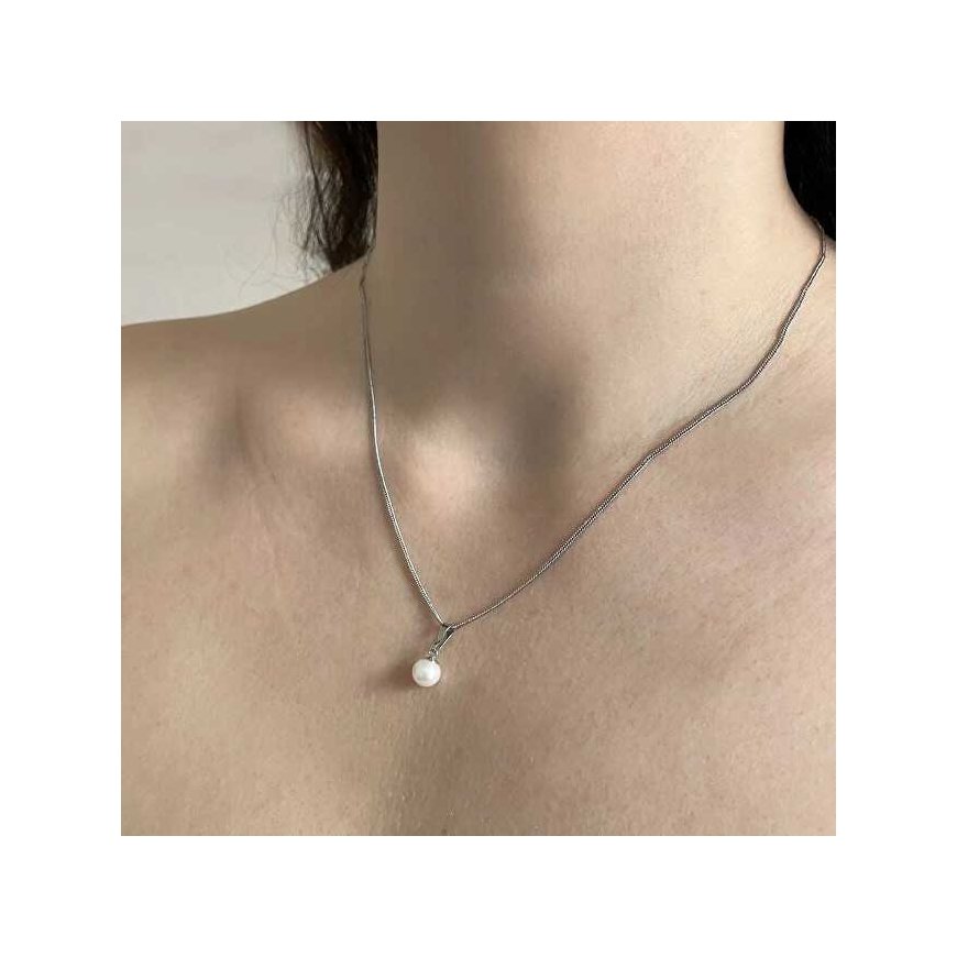 Evolution Group Necklace with pearl Pavon 22008.1