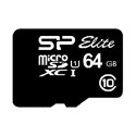 Silicon Power Ellite 64 GB MicroSDXC UHS-I Luokka 10