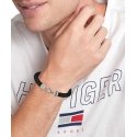 Tommy Hilfiger Tyylikäs silikonirannekoru miehille 2790553