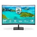 Philips E Line 241E1SCA/00 PC lamekuvar 59,9 cm (23.6") 1920 x 1080 pikslit Full HD LCD Must Philips E Line 241E1SCA/00 PC lamekuvar 59,9 cm (23.6") 1920 x 1080 pikslit Full HD LCD Must