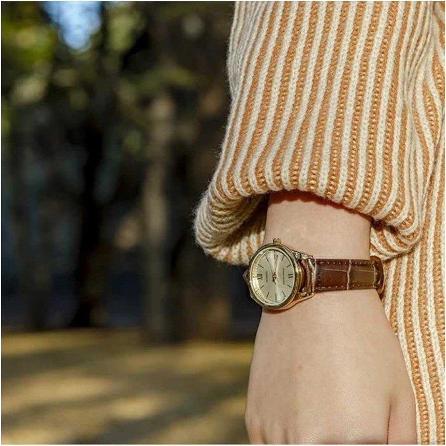 Moteriškas laikrodis Casio kolekcija LTP-V005GL-9BUDF (zd582k) + dėžutė