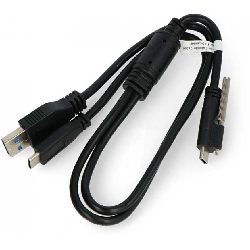 2in1 cable USB C - USB A/USB C - 40cm - for Revopoint 3D scanners