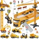 Woopie Interactive Construction Site Truck and Crane Woopie Interactive Construction Site Truck and Crane