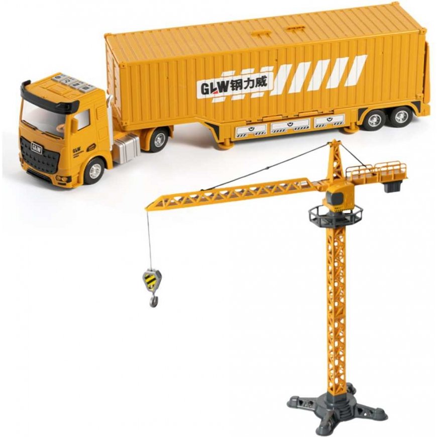 Woopie Interactive -työmaa-auto ja nosturi – 4