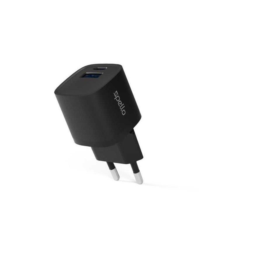 Spello ForceBoost SA10 20W GaN Wall Charger - black – 3