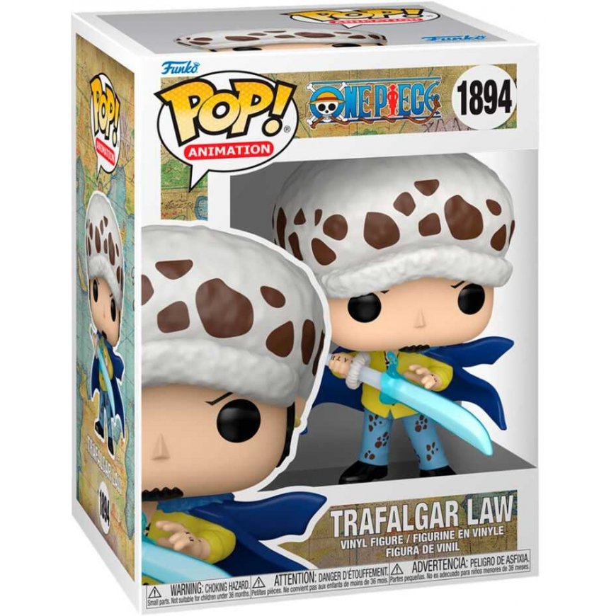 FUNKO POP! Vinilinė figūrėlė: One Piece - Trafalgar D. Vanduo Law