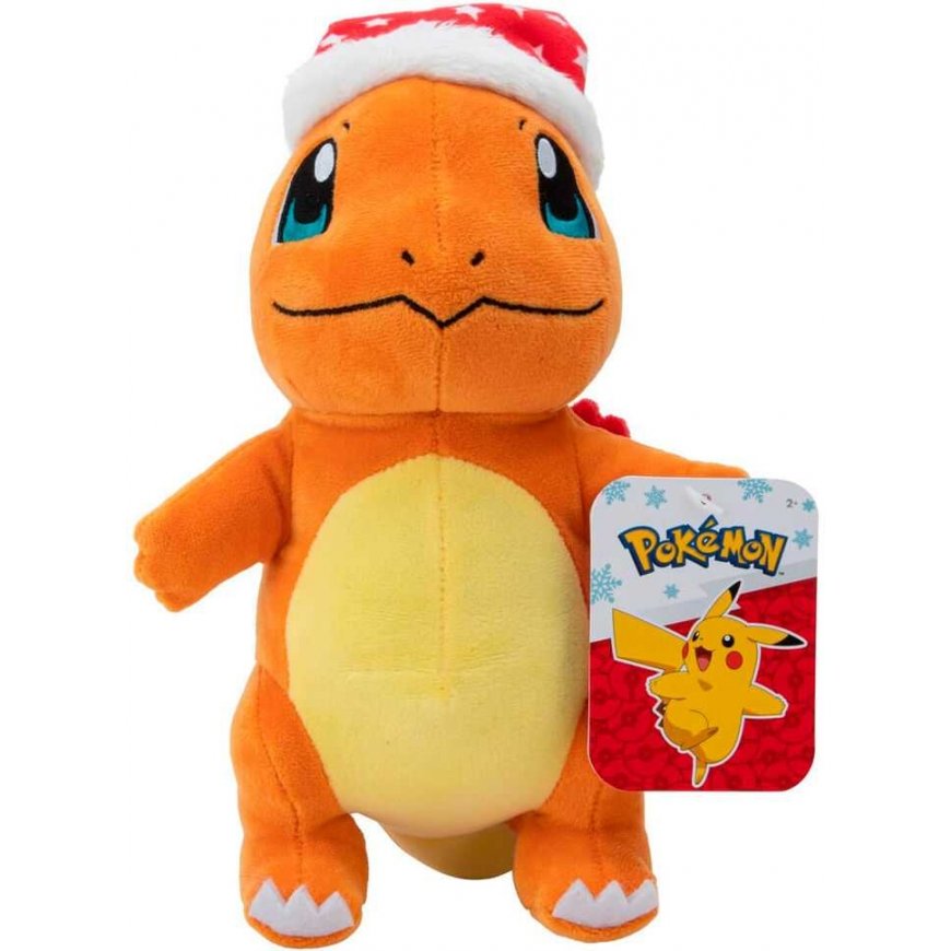 Jazwares Pokemon Christmas Charmander plush toy 20cm – 4