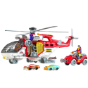 Lean Toys Rescue Helicopter Multifunctional Accessories Set Lights Sounds Lean Toys Rescue Helicopter Multifunctional Accessories Set Lights Sounds