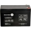 Powerbat Akumuliatorius AGM SECURBAT 12V 7Ah Powerbat Akumuliatorius AGM SECURBAT 12V 7Ah