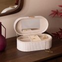 Atmosphera ENYA jewelry box, velvet, 13 x 10 x 25.5 cm Atmosphera ENYA jewelry box, velvet, 13 x 10 x 25.5 cm