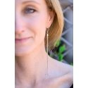 Beneto Silver chain earrings AGUP1840 Beneto Silver chain earrings AGUP1840