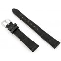 Pacific W41 leather watch strap - juodas - 12mm Pacific W41 leather watch strap - juodas - 12mm