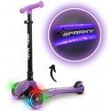 Milly Mally scooter, purple, with sparkings Milly Mally scooter, purple, with sparkings