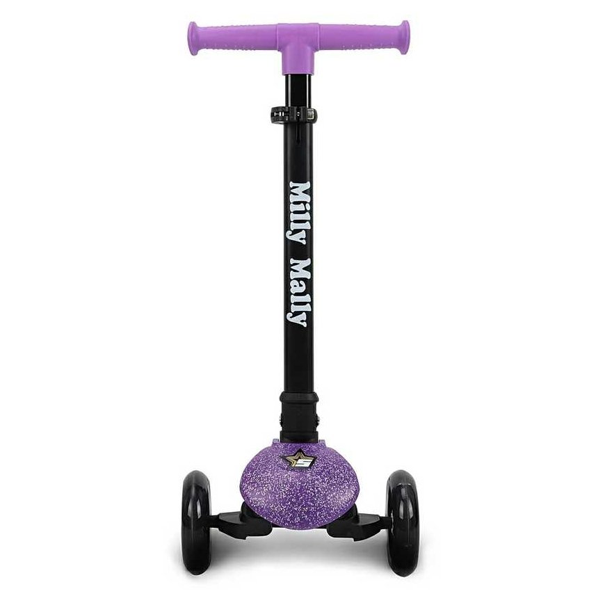 Milly Mally scooter, purple, with sparkings – 4