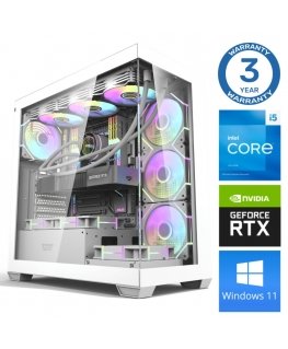 INTOP i5-14400F 64GB DDR5 1TB SSD M.2 NVME+2TB RTX5070Ti 16GB WIN11