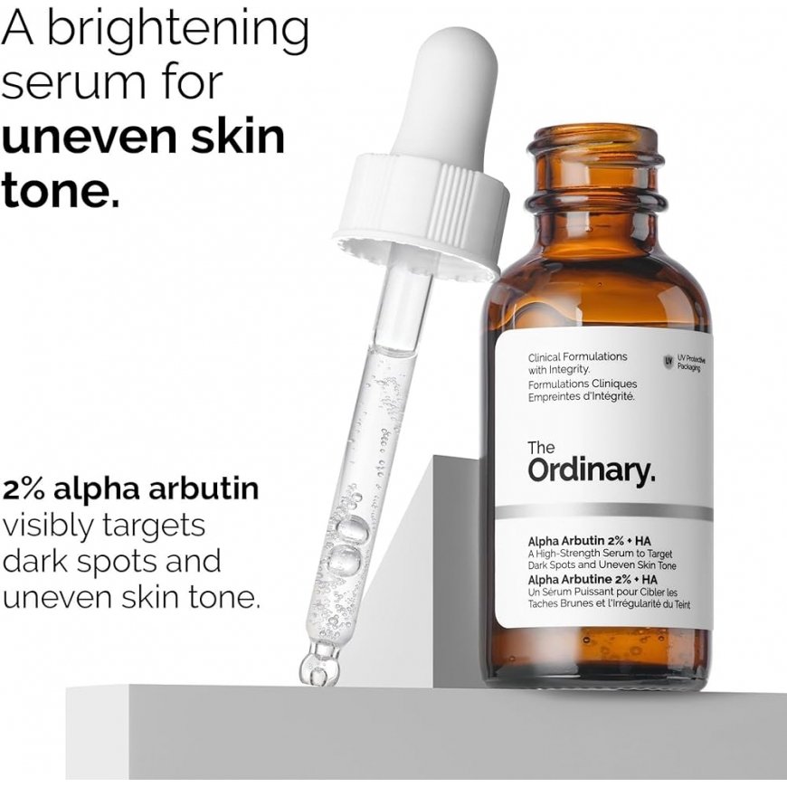 The Ordinary More Molecules Alpha Arbutin 2% HA -seerumi, 30 ml