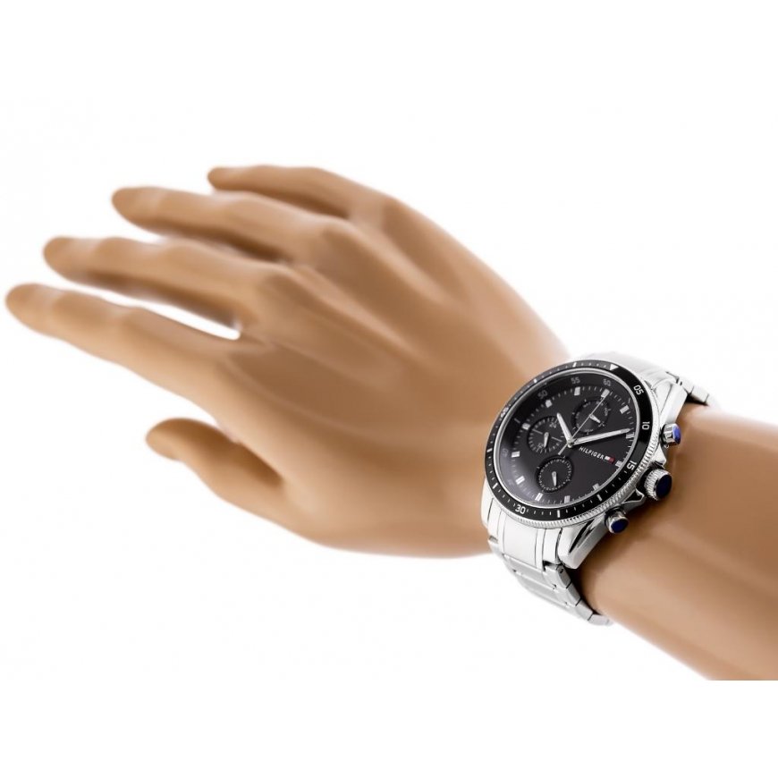 Miesten rannekello TOMMY HILFIGER 1791835 PARKER (zf052a) + LAATIKKO – 5