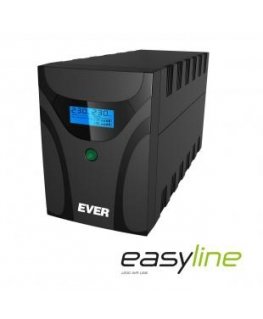 Ever EASYLINE 1200 AVR USB UPS-virtalähde Linjainteraktiivinen 1,2 kVA 600 W 4 AC-pistorasia(a)