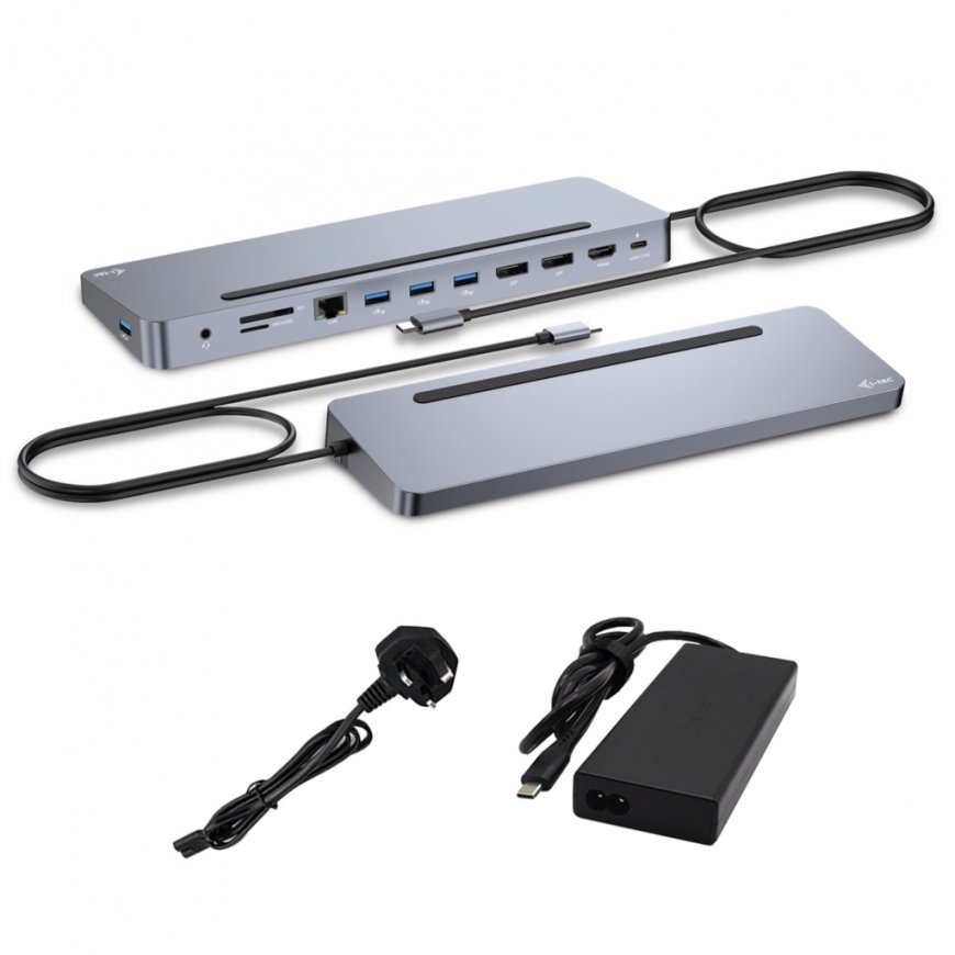 I-tec C31FLAT2PDPRO100W dokstacija Vadu USB 3
