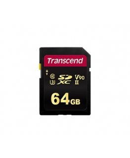 Transcend TS64GSDC700S atminties kortelė 64 GB SDXC NAND Klasės 10
